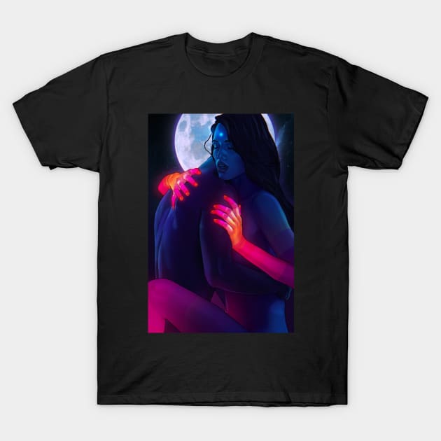 Cosmic Lovers 2 T-Shirt by PHAZED